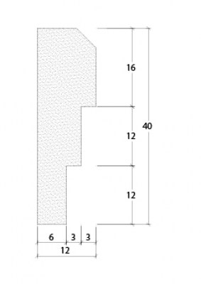 Faja 40 x 12 REF PR-207